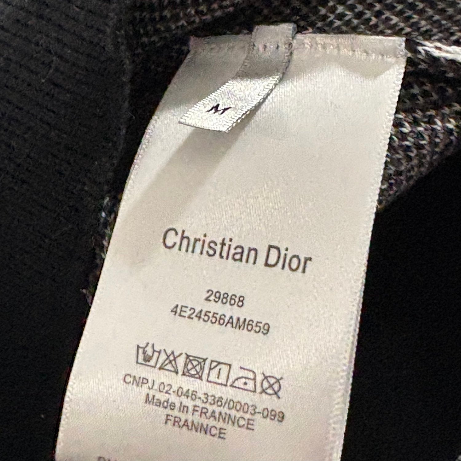 DIOR OBLIQUE POLO SHIRT (SIZE M-XL) - Image 5