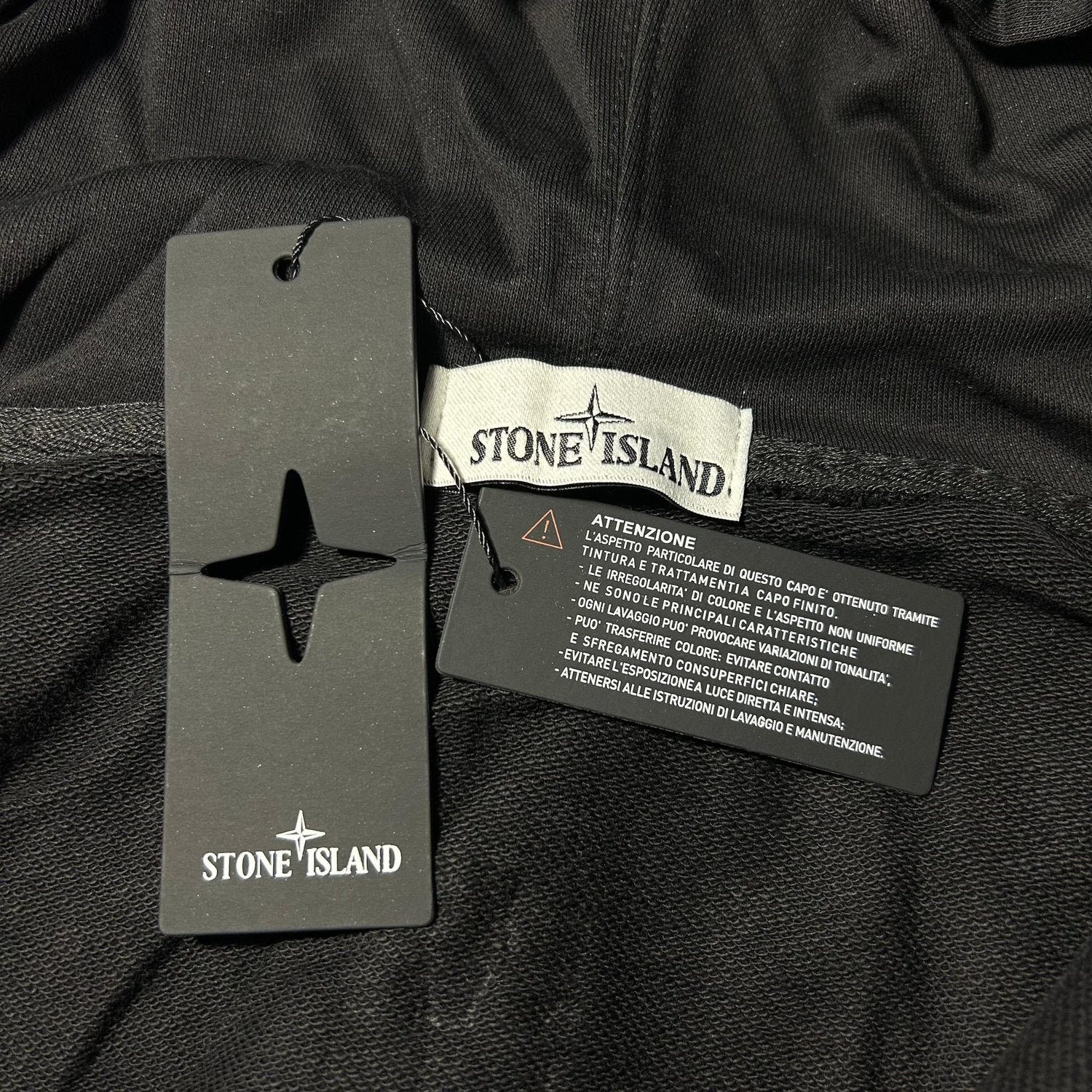 STONE ISLAND ZIP UP HOODIE (SIZE M-XL) - Image 4