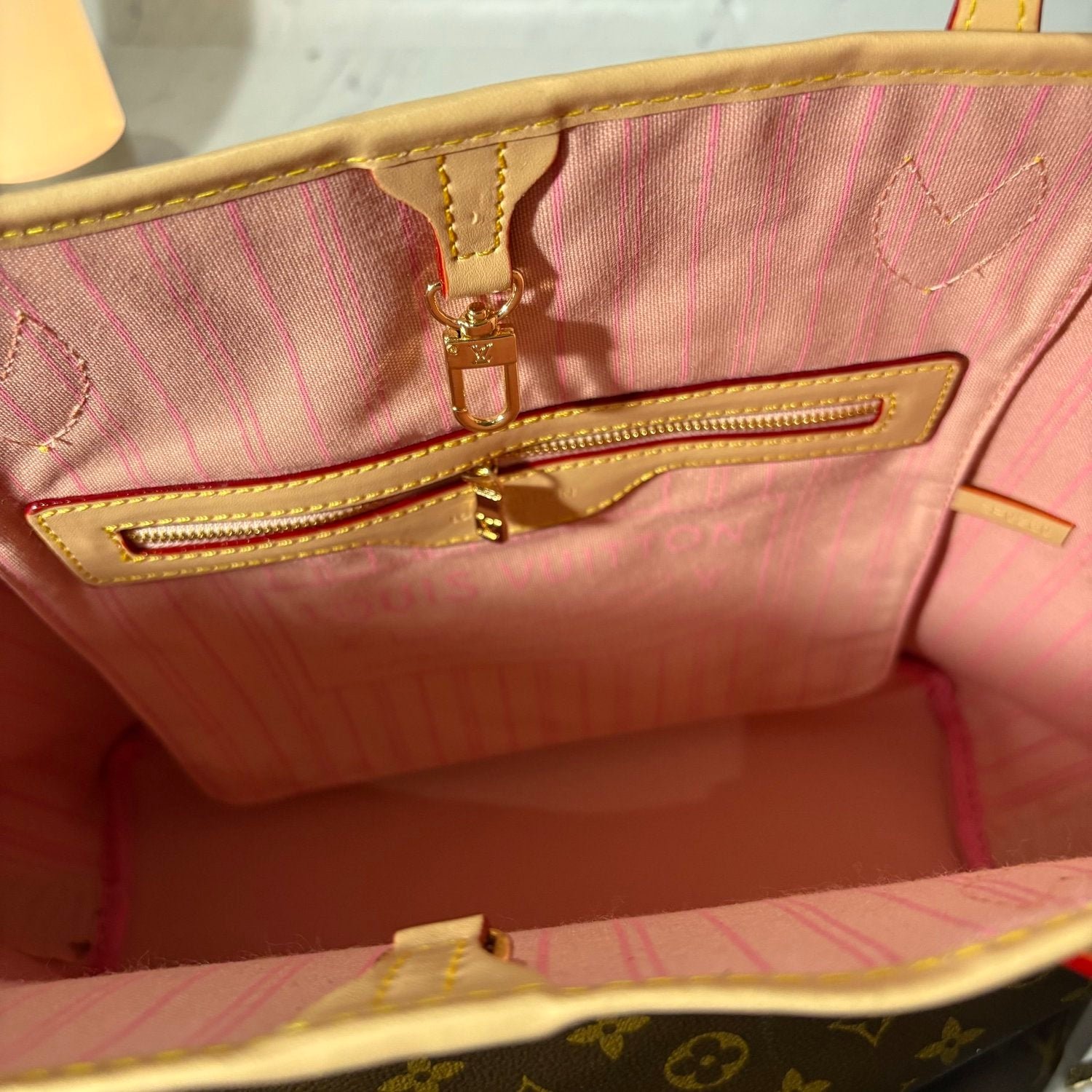 LV TOTE BAG BROWN MONOGRAM - Image 2
