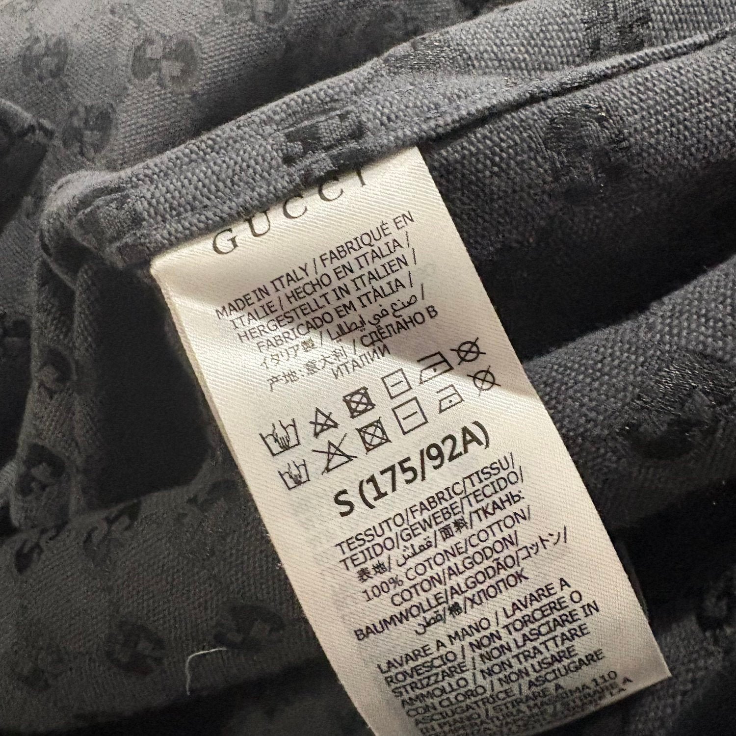 GUCCI SHIRT GG CANVAS (SIZE XS-L) - Image 3