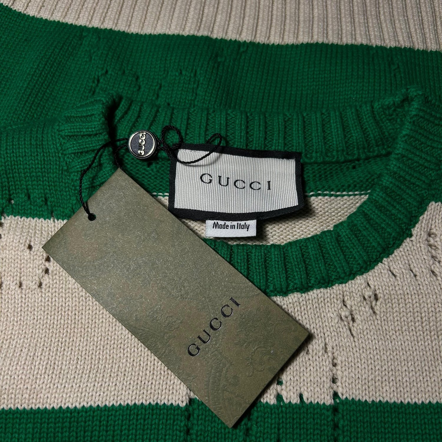 GUCCI STRIPED SWEATER (SIZE XS-L) - Image 6