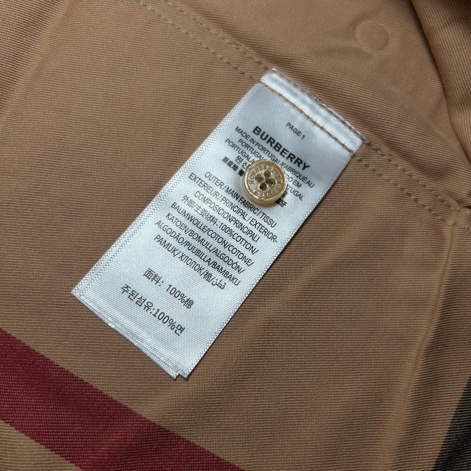 BURBERRY CHECKED SHIRT (SIZE M-XL) - Image 4