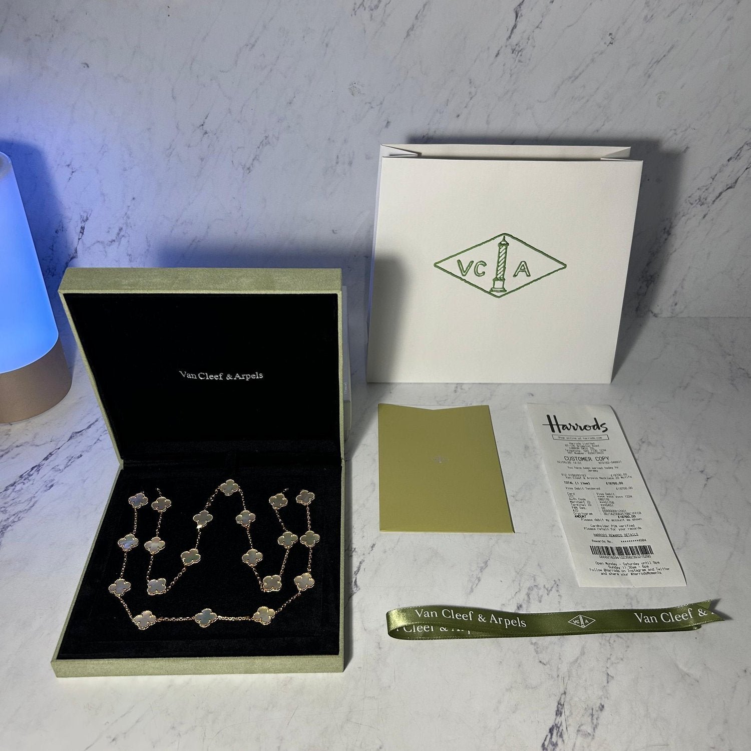 VAN CLEEF 20 MOTIFS NECKLACE (6 COLOURS) - Image 18
