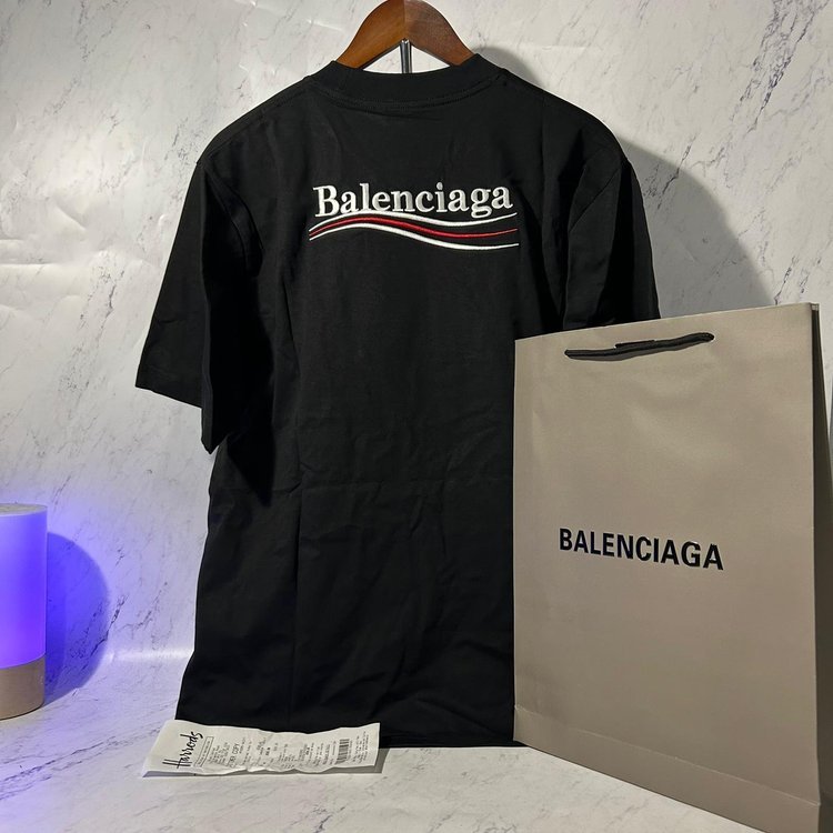 BALENCIAGA POLITICAL CAMPAIGN T-SHIRT (SIZE XS-XL) - Image 2