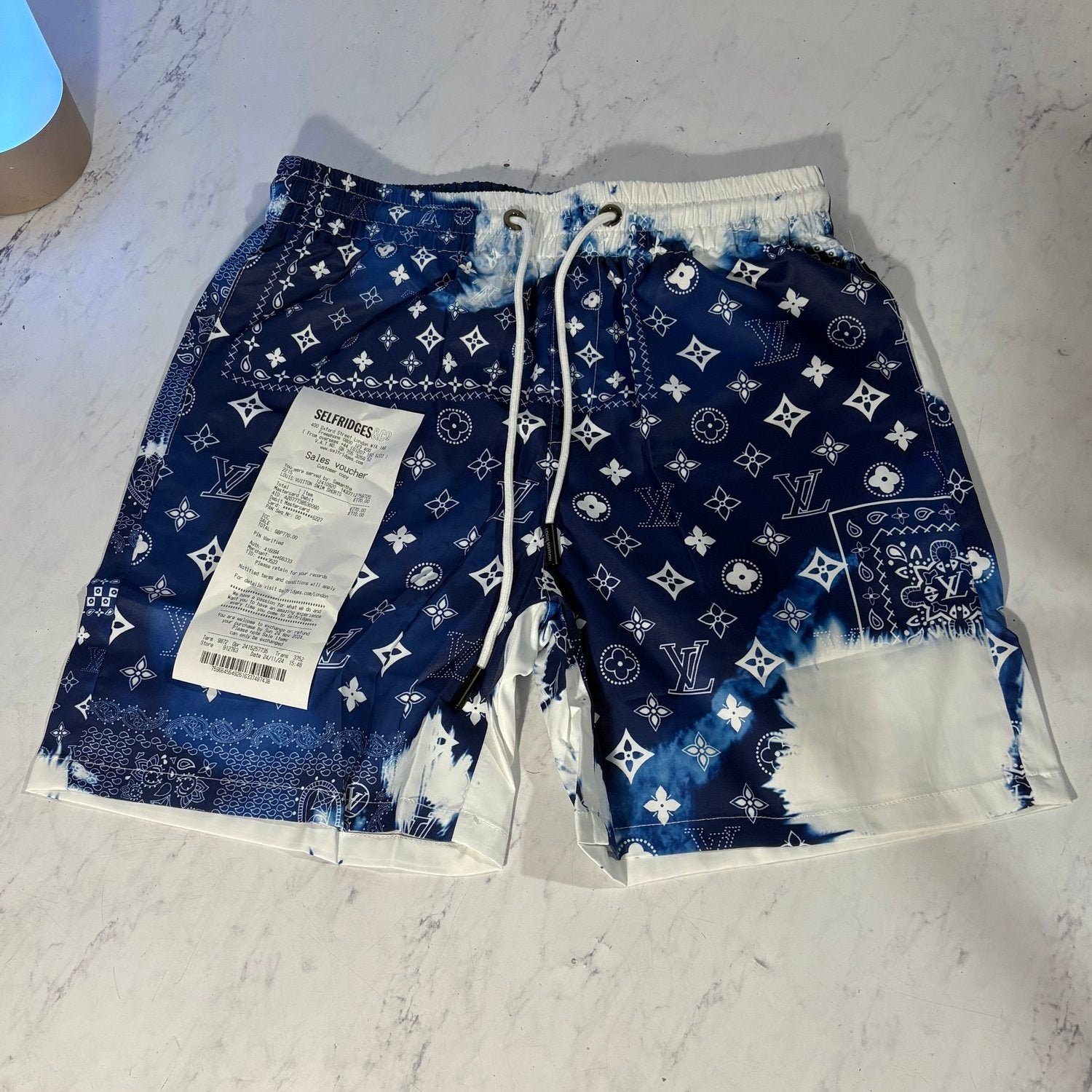 LV BANDANA SWIM SHORTS (SIZE M-XL) - Image 2