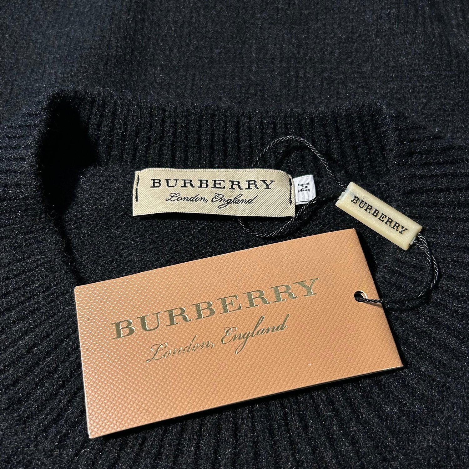 BURBERRY EKD WOOL CASHMERE SWEATER (SIZE S-XL) - Image 4