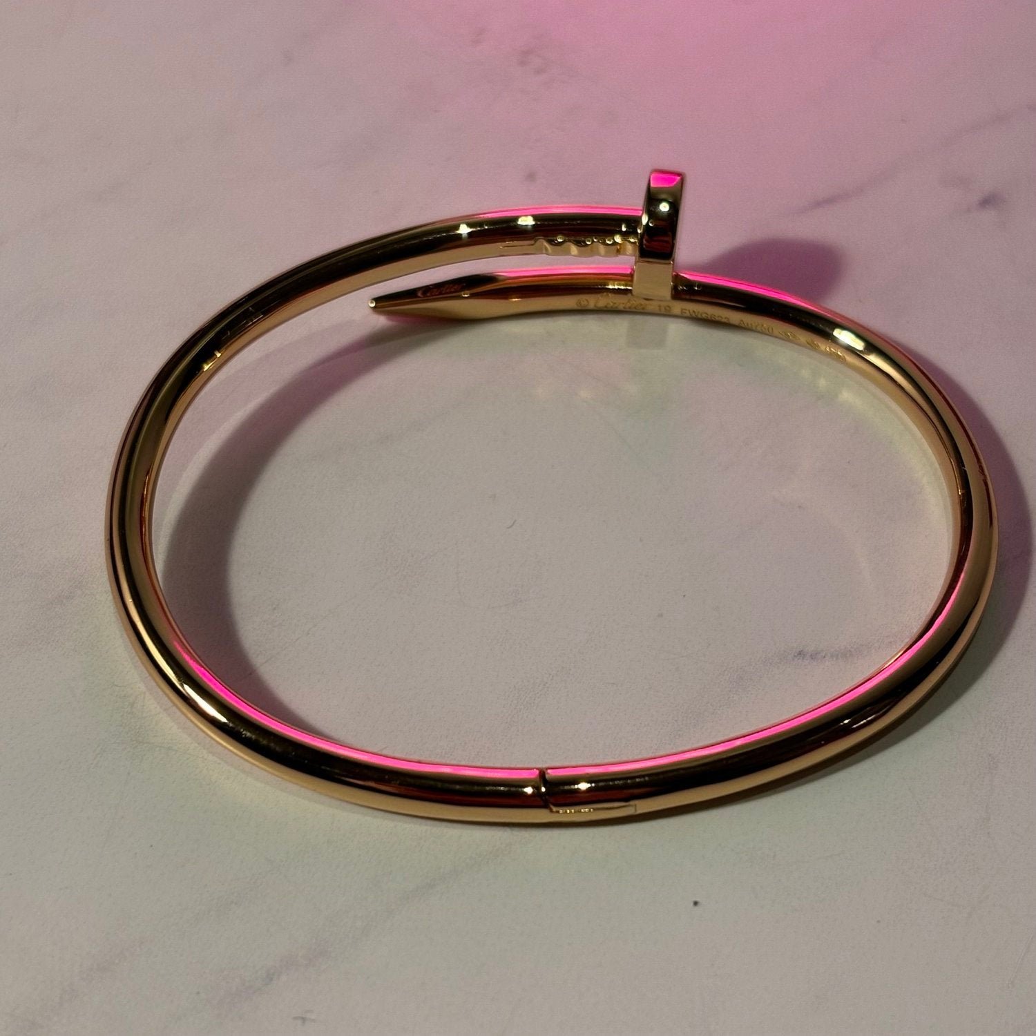 CARTIER JUSTE UN CLOU BRACELETS (3 COLOURS) - Image 9