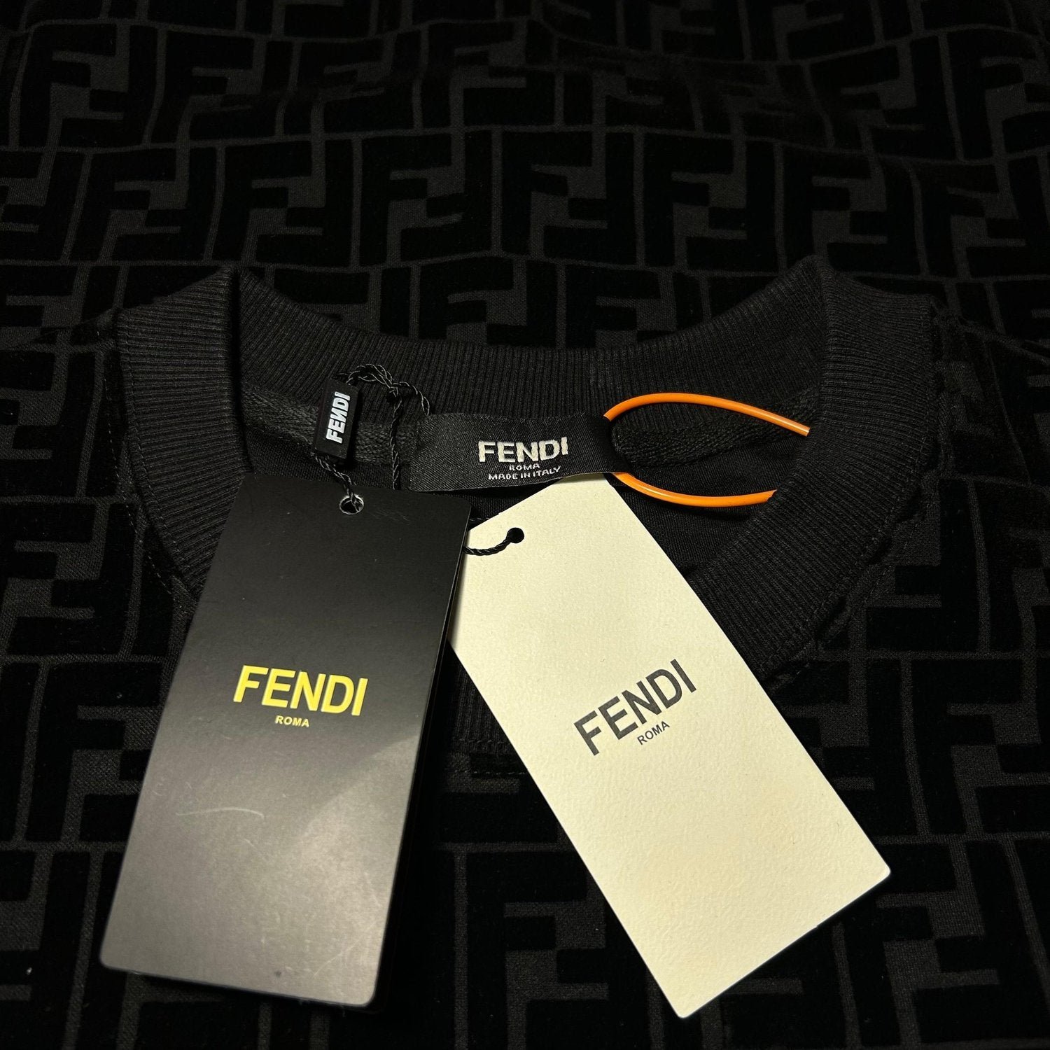 FENDI PIQUE SWEATSHIRT (SIZE XS-L) - Image 4