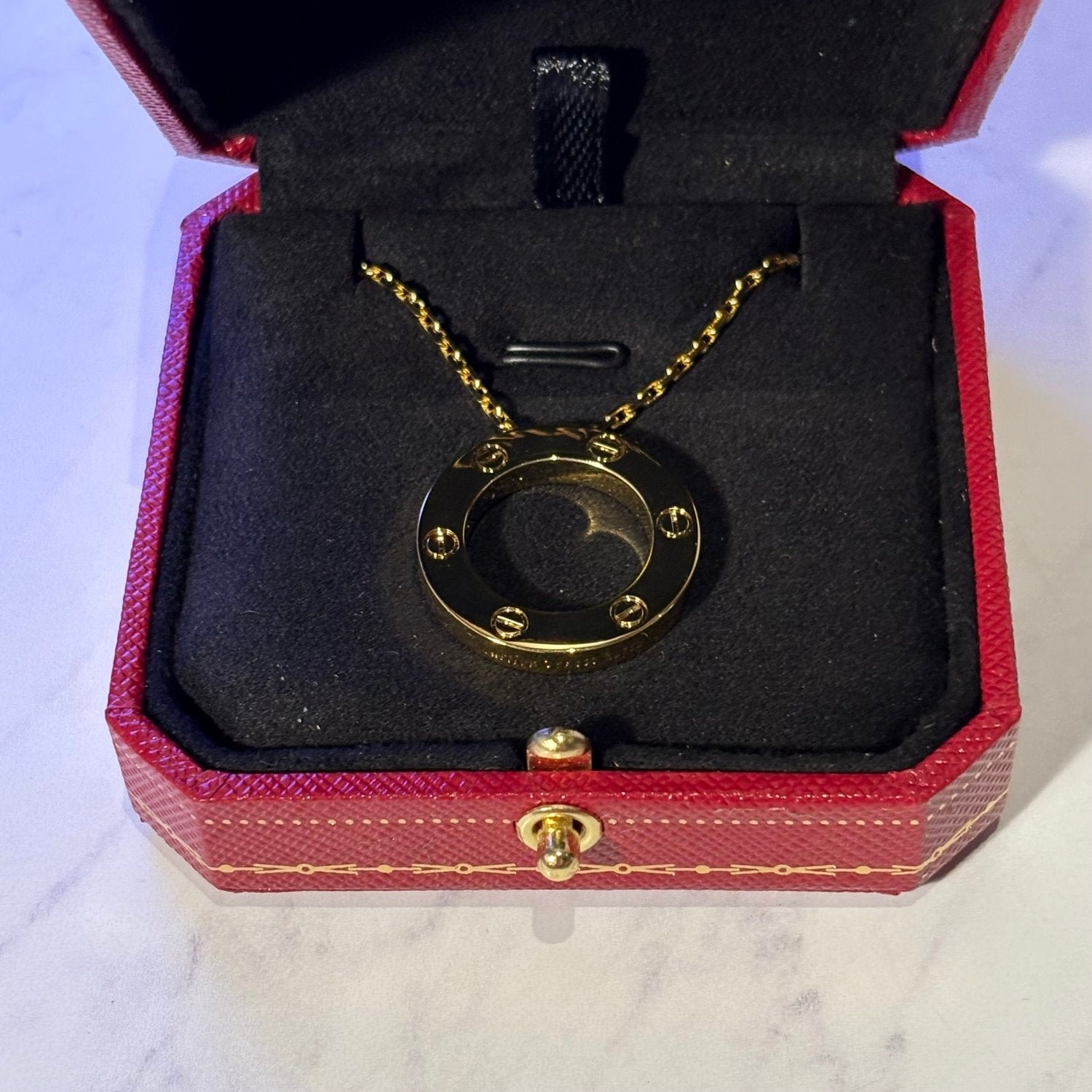 CARTIER LOVE NECKLACES (3 COLOURS) - Image 7