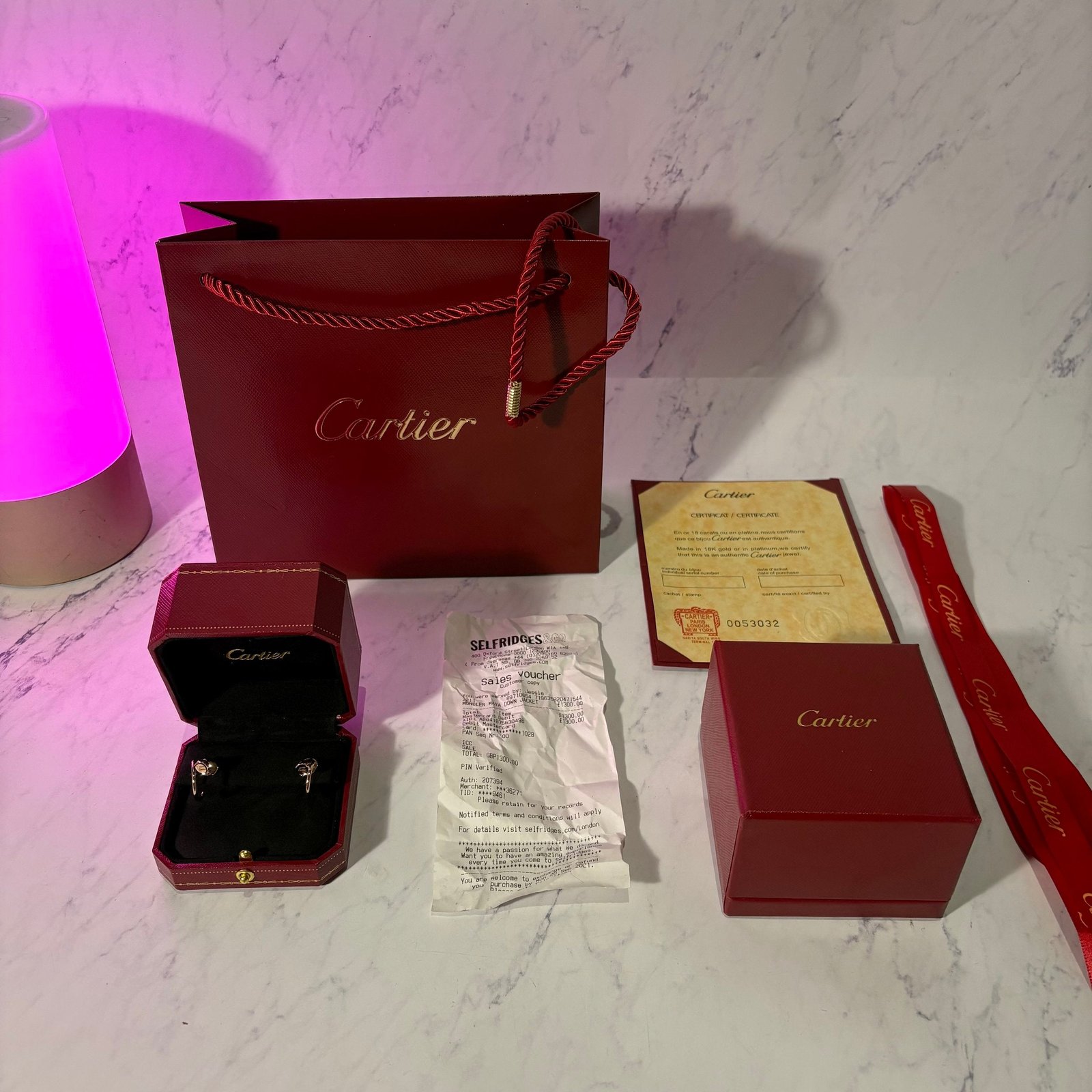 CARTIER JUSTE UN CLOU EARRINGS (3 COLOURS) - Image 11
